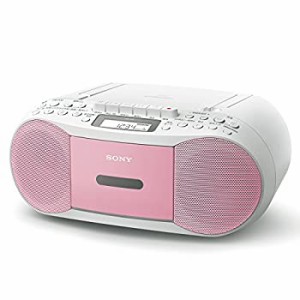 ソニー SONY CDラジカセ レコーダー CFD-S70 : FM/AM/ワイドFM対応 録音可能 ピンク CFD-S70 P（中古品）