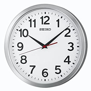 セイコー クロック 掛け時計 電波 アナログ 金属枠 KX227S SEIKO（中古品）