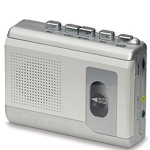 ELPA カセットテープレコーダー 朝日電器 【品番】CTR-300（中古品）