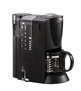 象印 コーヒーメーカー ブラック 1~6杯用 EC-VL60-BA（中古品）