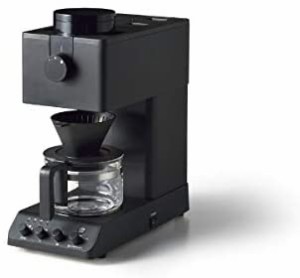 ツインバード 全自動コーヒーメーカー CM-D457B ブラック（中古品）