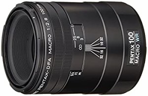 PENTAX 単焦点マクロレンズ 防滴構造 D FA MACRO 100mmF2.8 WR Kマウント フルサイズ・APS-Cサイズ 21910（中古品）