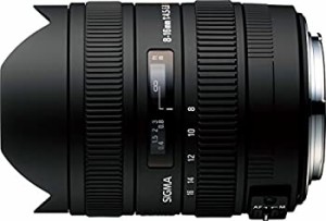 SIGMA 超広角ズームレンズ 8-16mm F4.5-5.6 DC HSM ニコン用 APS-C専用 203559（中古品）