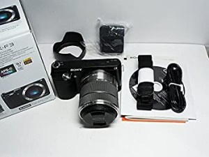 SONY ソニー デジタル一眼カメラ「NEX-F3」レンズキット(ブラック) NEX-F3 NEX-F3K-B（中古品）