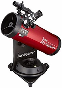 Kenko 天体望遠鏡 Sky Explore SE-AT100N RD 反射式 口径100mm 焦点距離450mm 卓上型 自動追尾機能付 SE-AT100N RD（中古品）