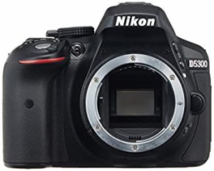 Nikon デジタル一眼レフカメラ D5300 ブラック 2400万画素 3.2型液晶 D5300BK（中古品）