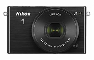 Nikon ミラーレス一眼 Nikon1 J4 標準パワーズームレンズキット ブラック J4HPLKBK（中古品）