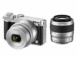 Nikon ミラーレス一眼 Nikon1 J5 ダブルズームキット シルバー J5WZSL（中古品）