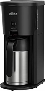サーモス 真空断熱ポットコーヒーメーカー 0.63L ブラック ECJ-700 BK（中古品）