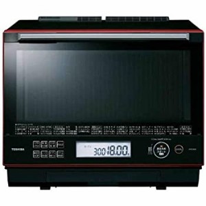 東芝 スチームオーブンレンジ 30L グランレッドTOSHIBA 過熱水蒸気オーブンレンジ 石窯ドーム ER-TD3000-R（中古品）