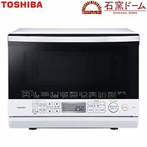 東芝 簡易スチームオーブンレンジ 26L グランホワイトTOSHIBA 石窯ドーム ER-TD70-W（中古品）