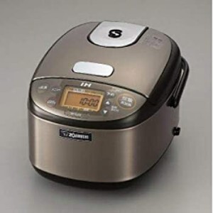 象印 IH炊飯ジャー(3合炊き) ステンレスブラウンZOJIRUSHI 極め炊き NP-GJ05-XT（中古品）