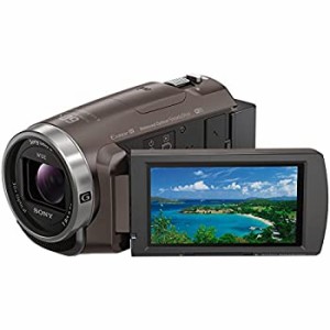 ソニー SONY ビデオカメラ Handycam 光学30倍 内蔵メモリー64GB ブロンズブラウン HDR-PJ680 TI（中古品）