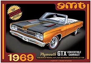 AMT 1/25 1969 プリムス GTX コンバーチブル プラモデル AMT1137（中古品）