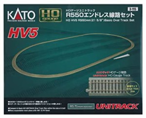 KATO HOゲージ HV-5 R550 エンドレス線路セット 3-115 鉄道模型 レールセット（中古品）