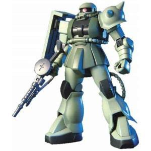 HGUC 機動戦士ガンダム MS-06 量産型ザク 1/144スケール 色分け済みプラモデル（中古品）