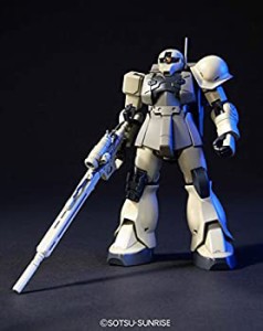 HGUC 機動戦士ガンダム ザクI・スナイパータイプ 1/144スケール 色分け済みプラモデル（中古品）