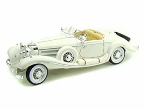 Maisto (マイスト) 1936 Mercedes (メルセデス・ベンツ) Benz 500K Special Roadster 1/18 White MA36055-WH ミニカー ダイキャスト 自動