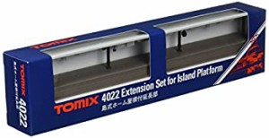 TOMIX Nゲージ 島式ホームセット 屋根付延長部 4022 鉄道模型用品（中古品）