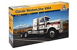 イタレリ 1/24 ウエスタンスター トラクターヘッド プラスチックモデルキット IT3915（中古品）