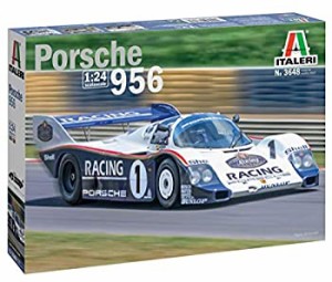 イタレリ 1/24 ポルシェ956 グループC 日本語説明書付き プラモデル IT3648（中古品）