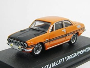 コナミ　1/64　絶版名車コレクションVol.2　いすゞ　べレット1600GTR（1969） オレンジ（中古品）