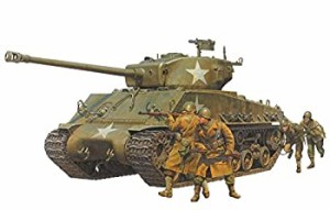 タミヤ 1/35 スケール限定シリーズ アメリカ陸軍 戦車 M4A3E8 シャーマン イージーエイト 人形4体付 プラモデル 25175（中古品）