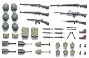 タミヤ 1/35 ミリタリーミニチュアシリーズ アメリカ歩兵装備品（中古品）