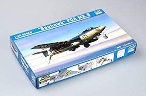 トランペッター 1/48 イギリス海軍 ホーカー シーホーク FGA Mk6 02826 プラモデル（中古品）