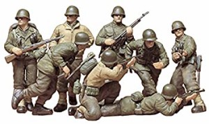 タミヤ 1/35 ミリタリーミニチュアシリーズ No.48 アメリカ陸軍 歩兵GIセット プラモデル 35048（中古品）