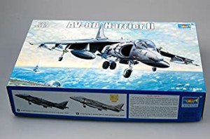 トランペッター 1/32 アメリカ海兵隊 AV-8B ハリアーII 02229 プラモデル（中古品）