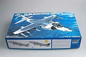 トランペッター 1/32 AV-8B ナイトアタック・ハリアー2 プラモデル（中古品）