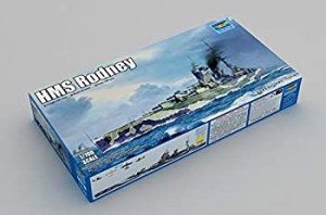 トランペッター 1/700 イギリス海軍 戦艦 HMS ロドニー プラモデル 06718（中古品）