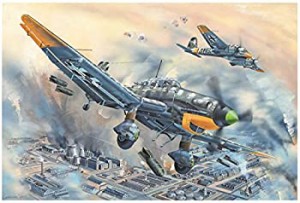 トランペッター 1/24 ドイツ軍 Ju-87D-5 シュトゥーカ プラモデル 02424（中古品）