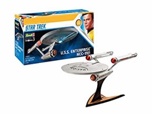 ドイツレベル スタートレック 宇宙大作戦 NCC-1701 U.S.Sエンタープライズ 1/600スケール プラモデル GR04991（中古品）