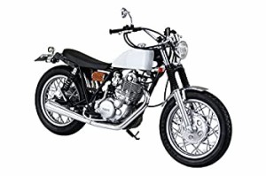 青島文化教材社 1/12 バイクシリーズ No.11 ヤマハ SR400S カスタムパーツ付 プラモデル（中古品）