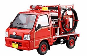 青島文化教材社 1/24 ザ・モデルカーシリーズ No.50 スバル TT2 サンバー消防車 スバル大泉工場パッケージ 2008 プラモデル（中古品）