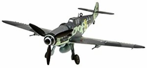 童友社 1/72 彩シリーズ No.10 ドイツ軍 メッサーシュミット Bf109G-6 塗装済みプラモデル（中古品）