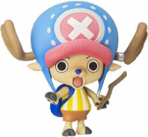 チビアーツ ONE PIECE トニートニー.チョッパー 約100mm PVC&ABS製 塗装済み完成品フィギュア（中古品）