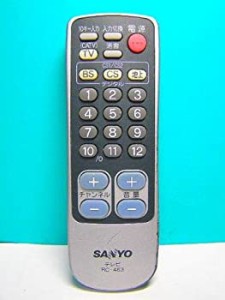 サンヨー テレビリモコン RC-463（中古品）