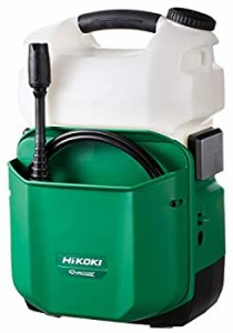 HiKOKI(ハイコーキ) 旧日立工機 18V コードレス高圧洗浄機 充電式 容量8L タンク給水/水道接続/溜め水給水可能 蓄電池・充電器別売り 本