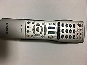 シャープ テレビリモコン GA765WJSA（中古品）