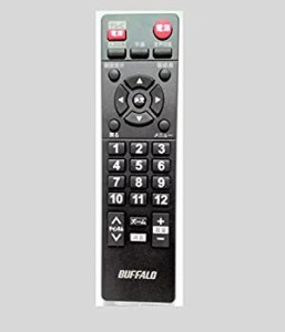 BUFFALO テレビ用地デジチューナー DTV-H300用リモコン（中古品）