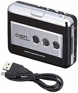 ION Audio USBケーブル付 ポータブル・カセットテーププレーヤー デジタル化変換器 録音ソフトウェアCD付 TAPE EXPRESS（中古品）