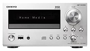 ONKYO CR-N765 ネットワークCDレシーバー ハイレゾ対応 シルバー CR-N765(S)（中古品）