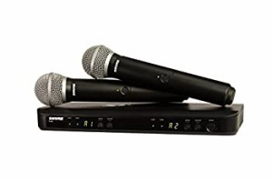 SHURE ワイヤレスマイク ボーカル コンボ ワイヤレスシステムセット BLX288J/PG58-JB（中古品）