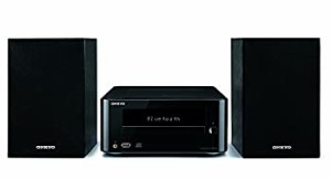 ONKYO X-U6 Bluetoothミニコンポ ブラック X-U6(B)（中古品）