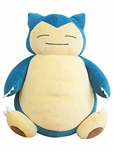 ポケットモンスター ぬいぐるみ雑貨シリーズ もちふわクッション カビゴン 高さ35cm（中古品）