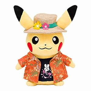 ポケモンセンターオリジナル ぬいぐるみ アローラフェスティバル!  ピカチュウ（中古品）