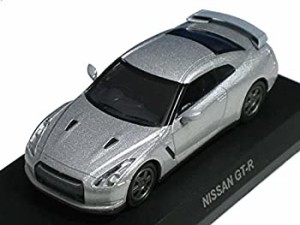 京商 1/64 NISSAN スカイライン&GT-R NEO ミニカーコレクション スカイライン GT-R R35 銀（中古品）